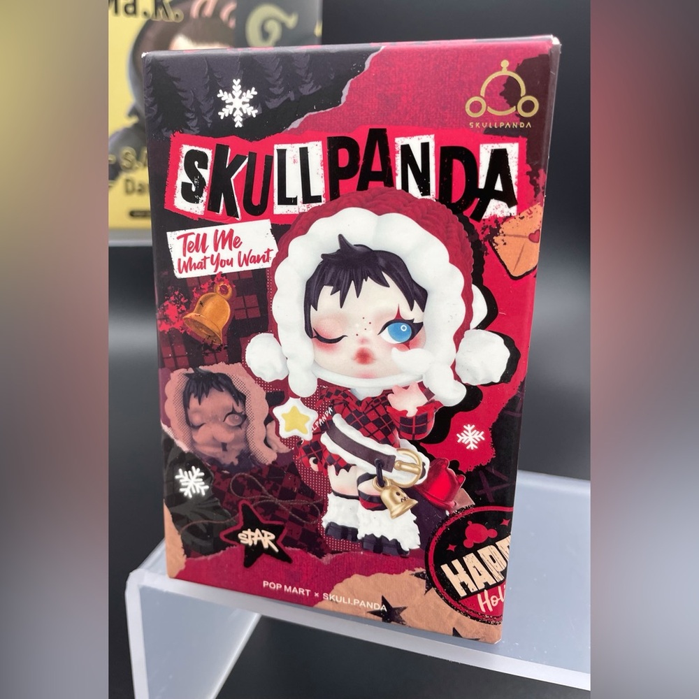 Skullpanda Collectible Toy - POP MART SKULLPANDA Wishing Time Series Blind Box
